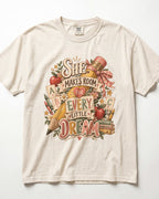 She Makes Room For Every Little Dream Kindergarten Teacher Shirt