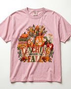Teaching Through The Fall Kindergarten Teacher Shirt