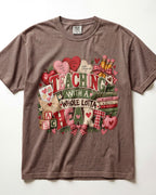 Teaching With A Whole Lotta Heart Kindergarten Teacher Shirt