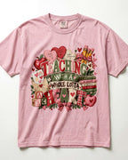 Teaching With A Whole Lotta Heart Kindergarten Teacher Shirt