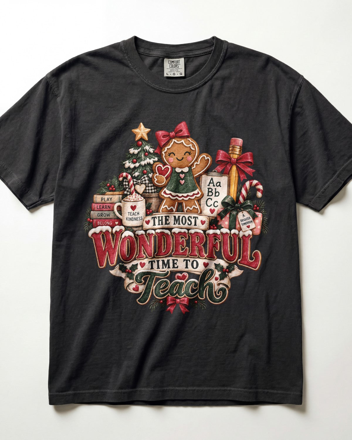 The Most Wonderful Time To Teach Kindergarten Teacher Shirt