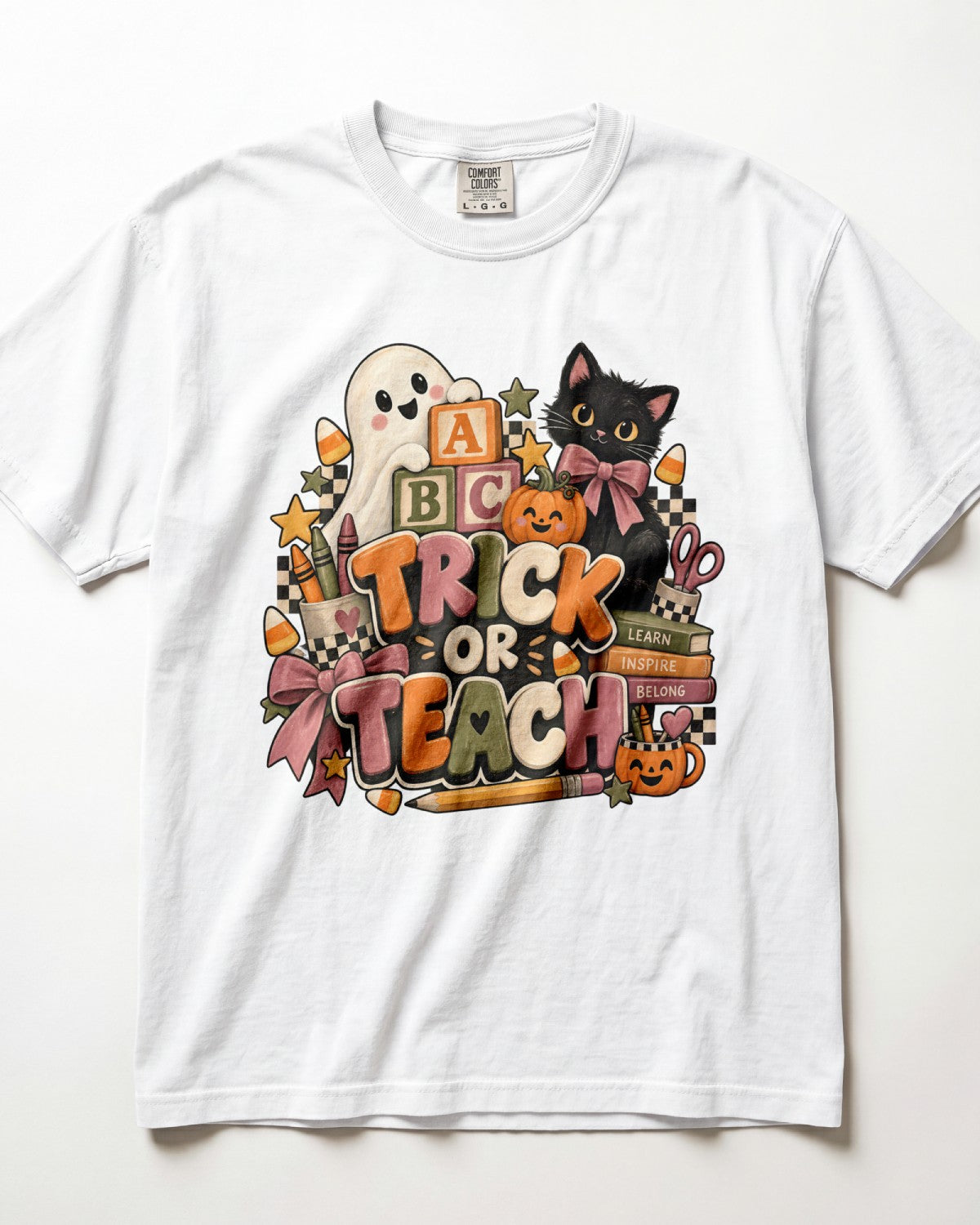 Trick Or Teach Kindergarten Teacher Shirt