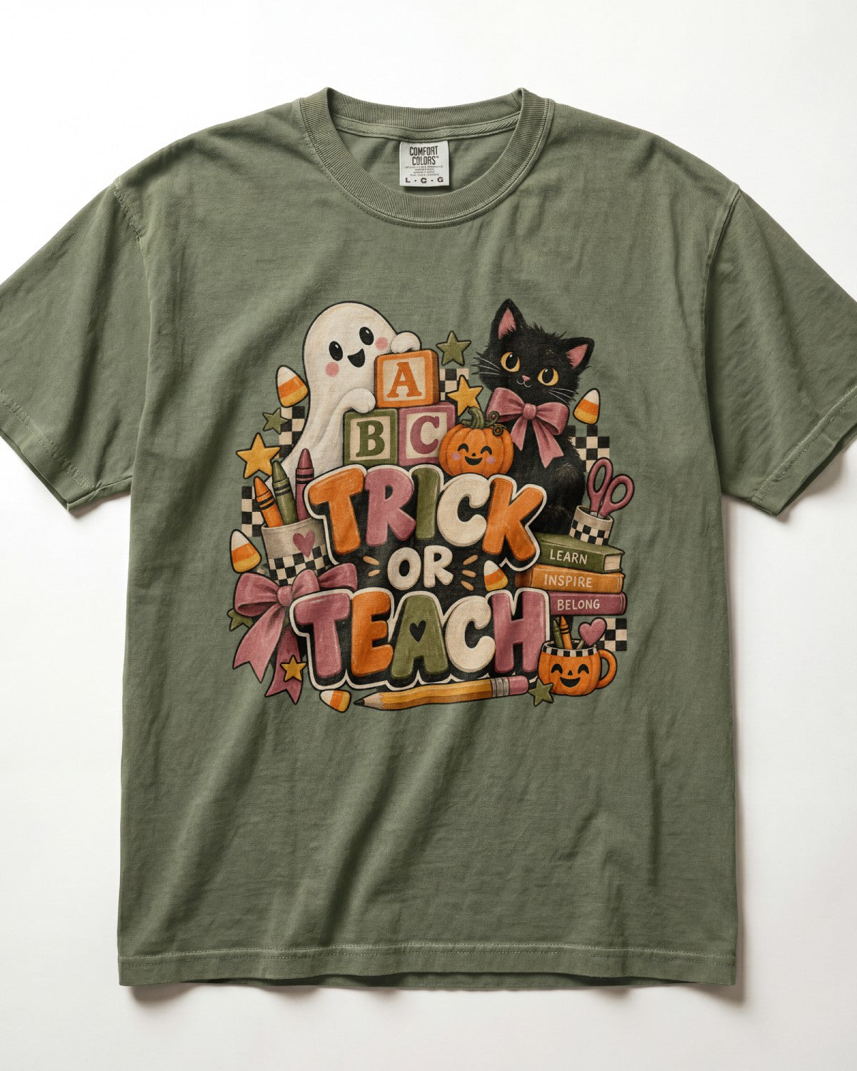 Trick Or Teach Kindergarten Teacher Shirt