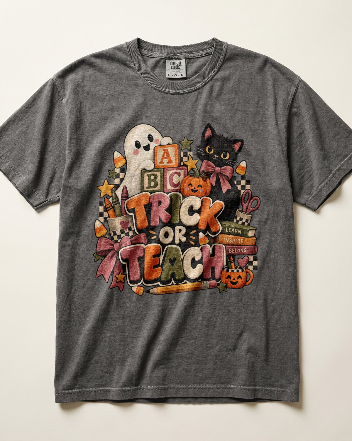 Trick Or Teach Kindergarten Teacher Shirt