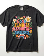 Good Teachers Brighter Tomorrows Kindergarten Teacher Shirt
