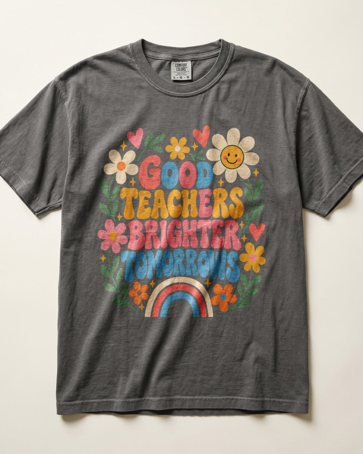 Good Teachers Brighter Tomorrows Kindergarten Teacher Shirt