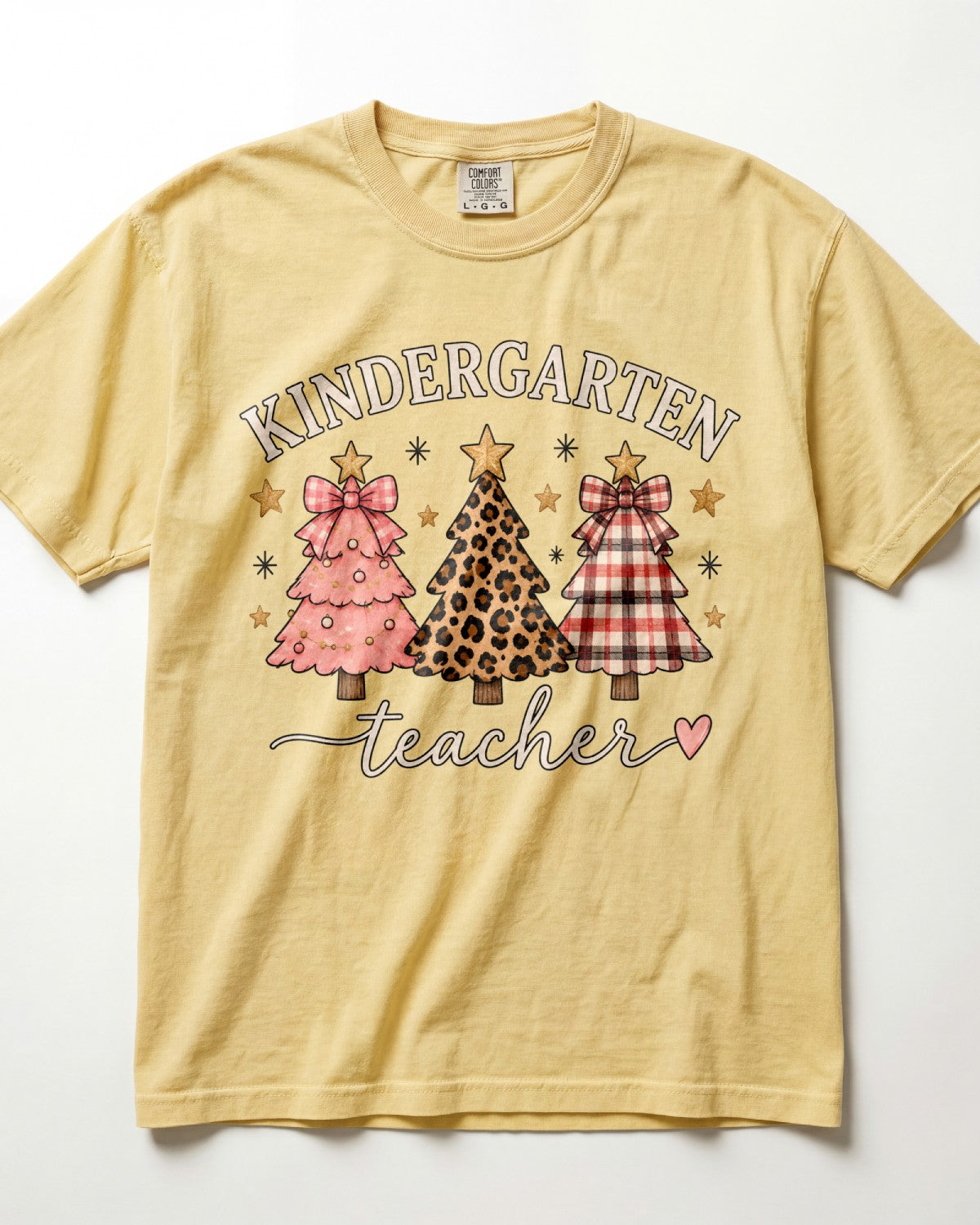 Christmas Trees Kindergarten Teacher Shirt