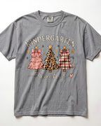 Christmas Trees Kindergarten Teacher Shirt