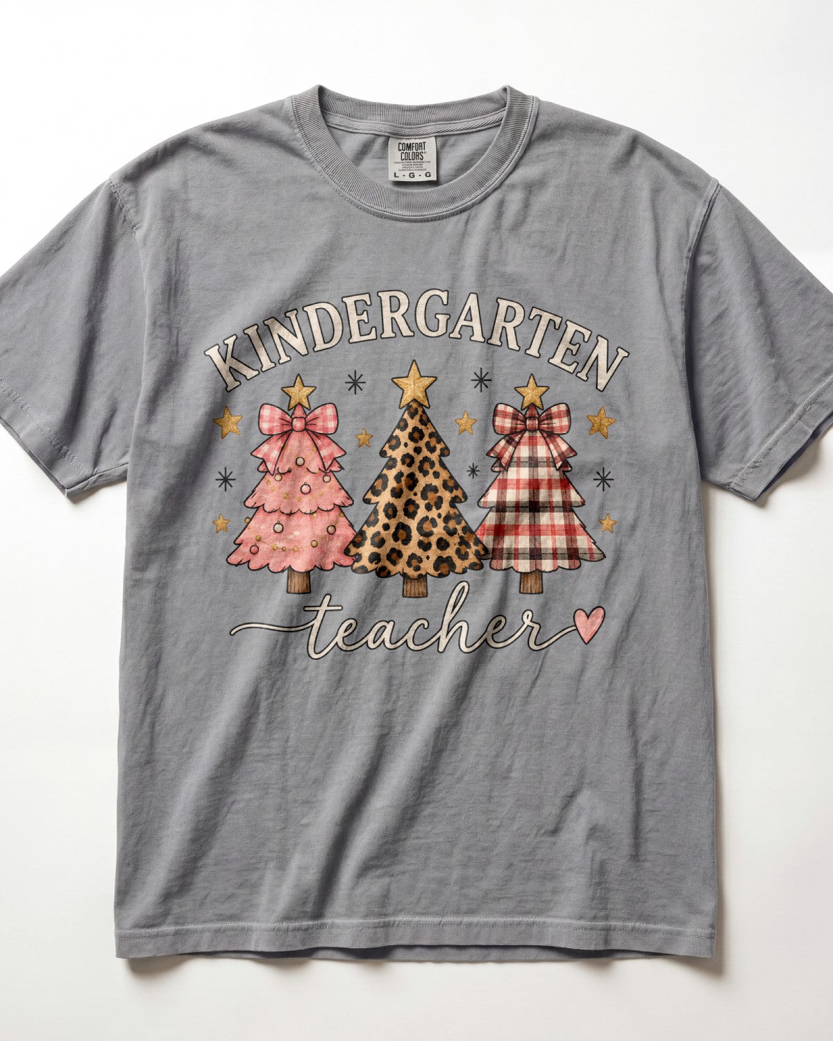 Christmas Trees Kindergarten Teacher Shirt