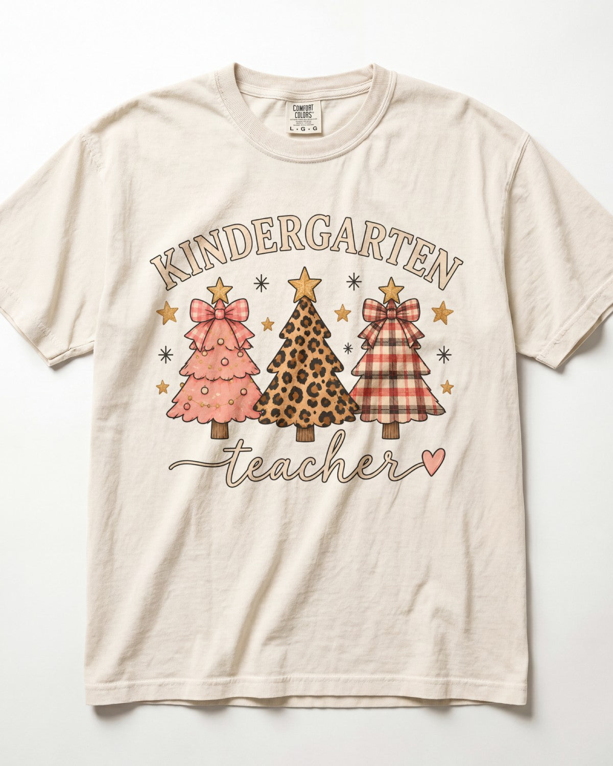 Christmas Trees Kindergarten Teacher Shirt