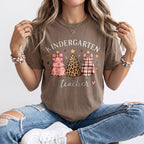 Christmas Trees Kindergarten Teacher Shirt