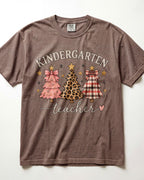 Christmas Trees Kindergarten Teacher Shirt