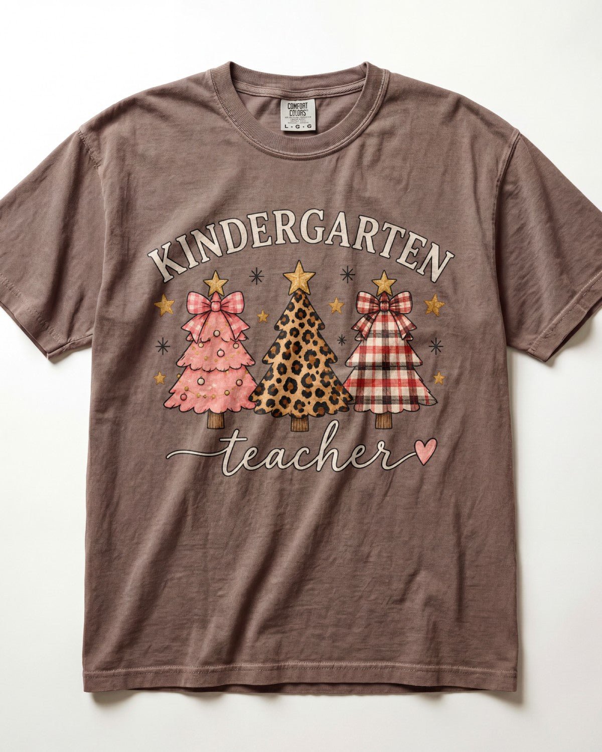 Christmas Trees Kindergarten Teacher Shirt