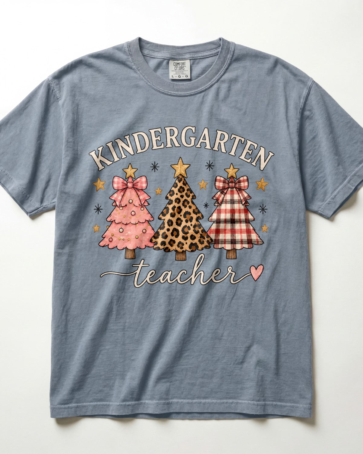 Christmas Trees Kindergarten Teacher Shirt