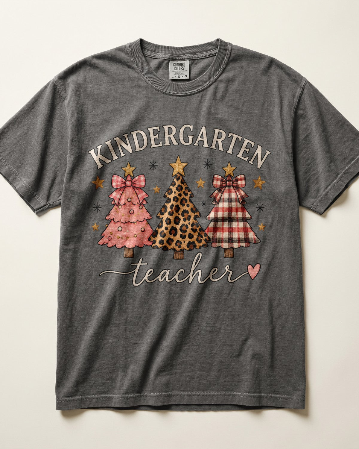 Christmas Trees Kindergarten Teacher Shirt