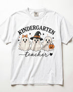 Ghost Trio Kindergarten Teacher Shirt