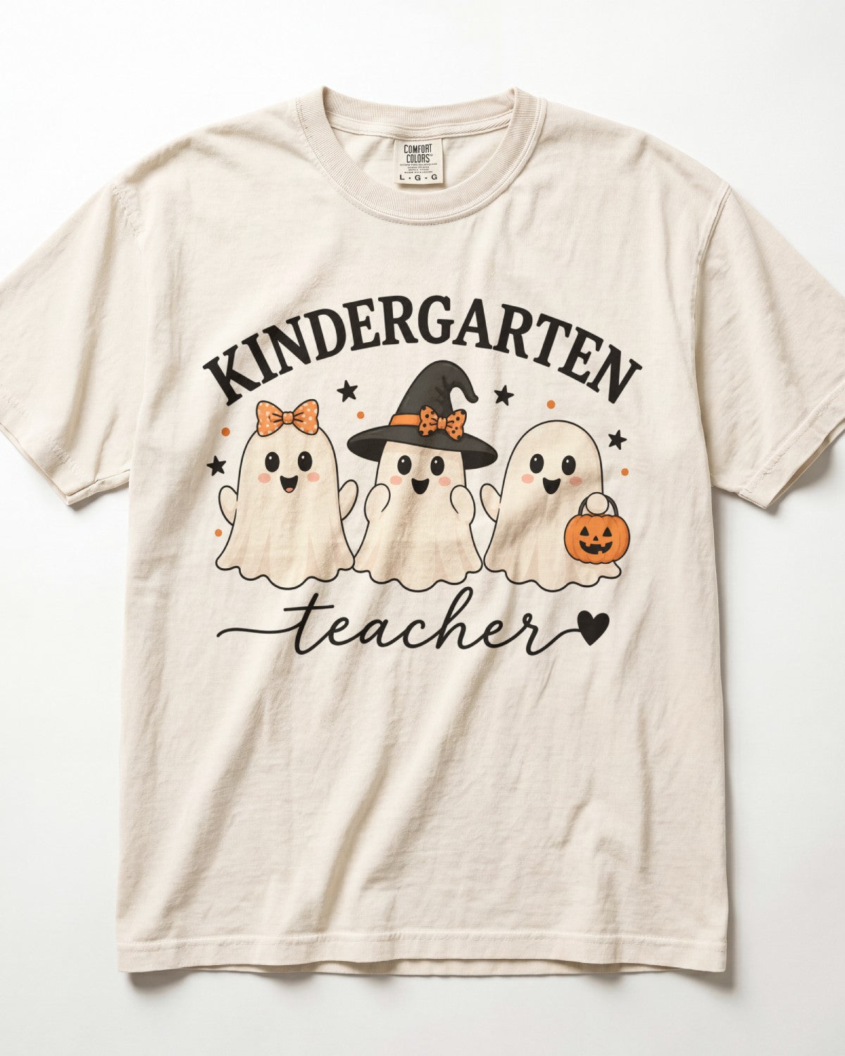 Ghost Trio Kindergarten Teacher Shirt