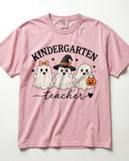 Ghost Trio Kindergarten Teacher Shirt