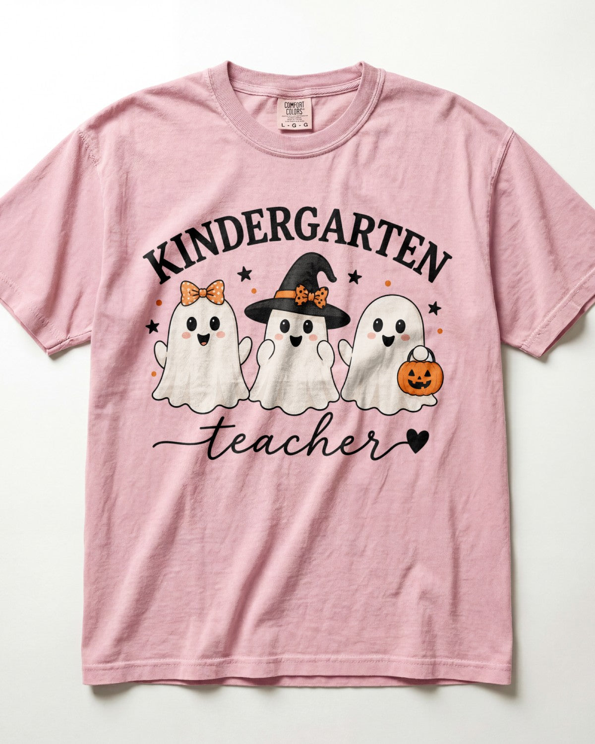 Ghost Trio Kindergarten Teacher Shirt