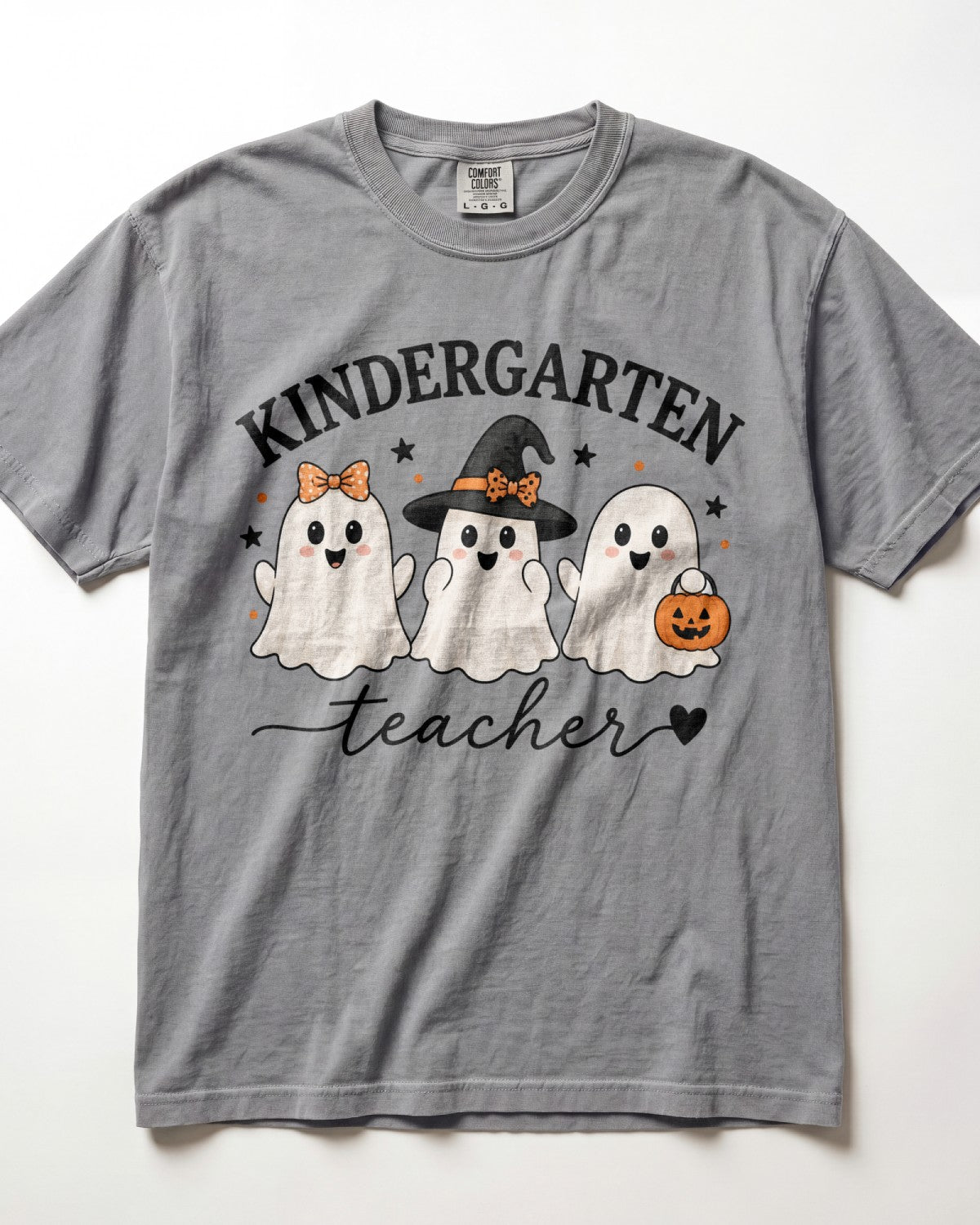 Ghost Trio Kindergarten Teacher Shirt