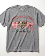 Heart Trio Kindergarten Teacher Shirt