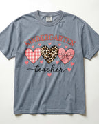 Heart Trio Kindergarten Teacher Shirt