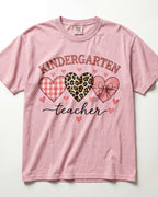 Heart Trio Kindergarten Teacher Shirt