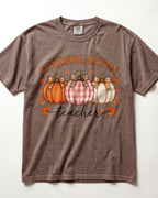 Pumpkin Trio Kindergarten Teacher Shirt