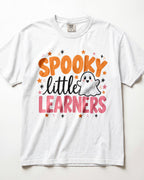 Spooky Little Learners Kindergarten Teacher Shirt
