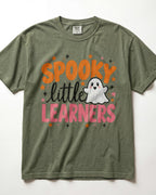 Spooky Little Learners Kindergarten Teacher Shirt