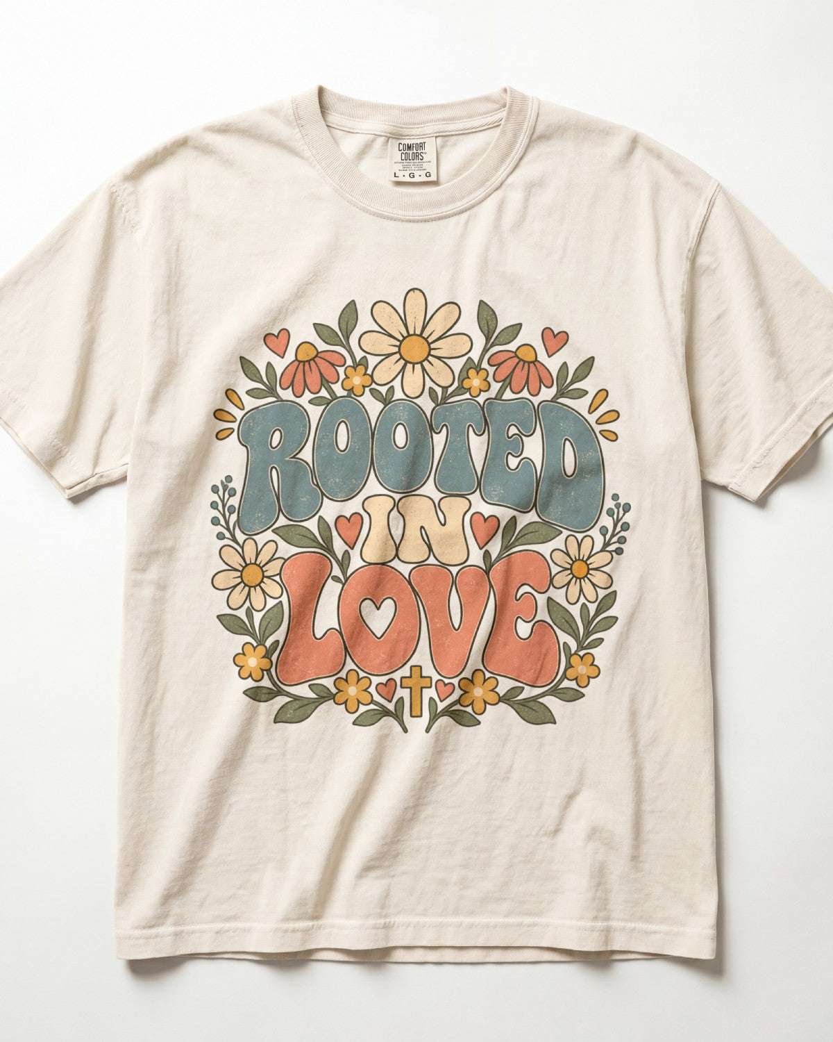 Rooted In Love Kindergarten Teacher Shirt