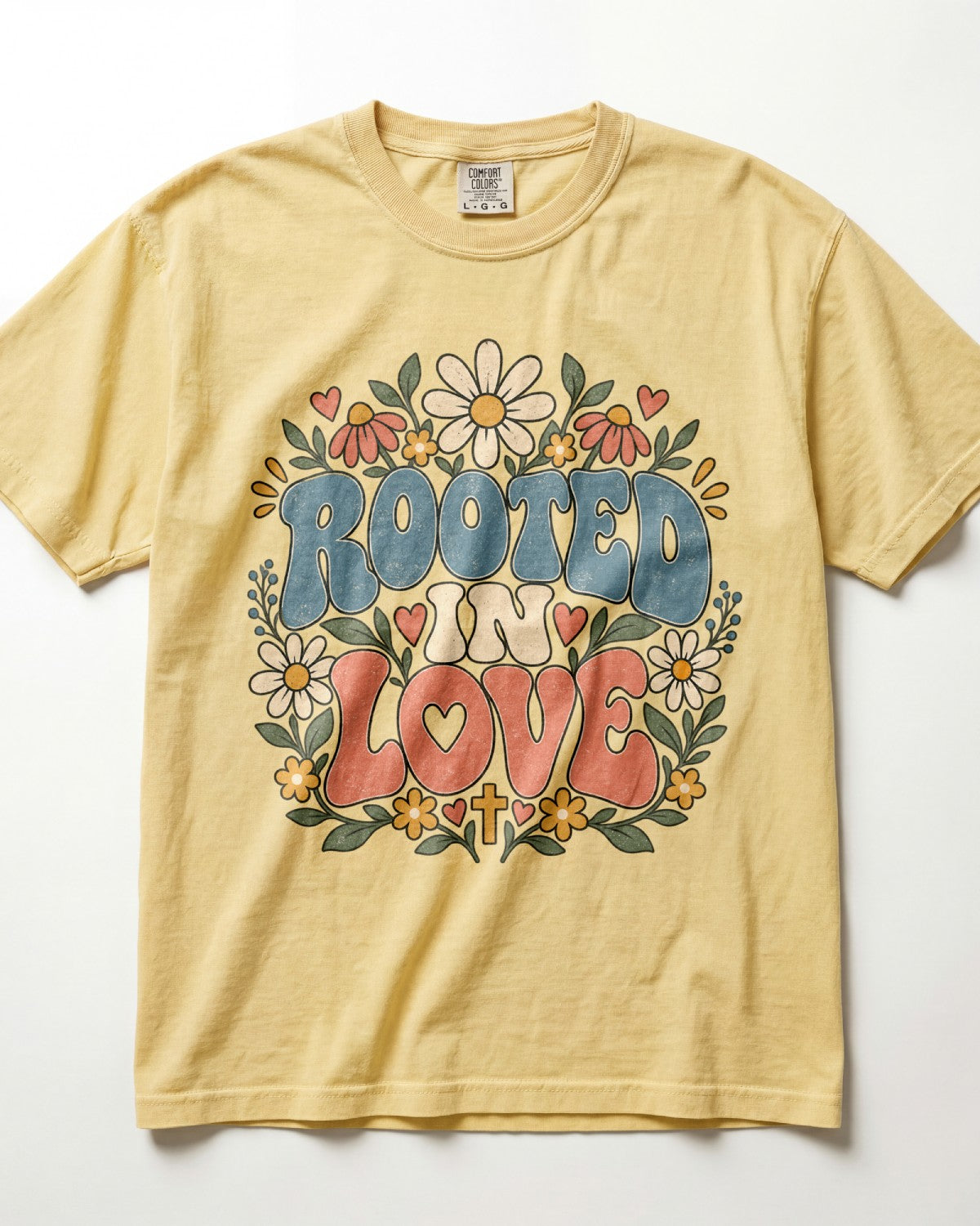 Rooted In Love Kindergarten Teacher Shirt