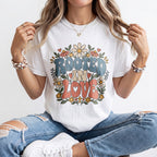 Rooted In Love Kindergarten Teacher Shirt