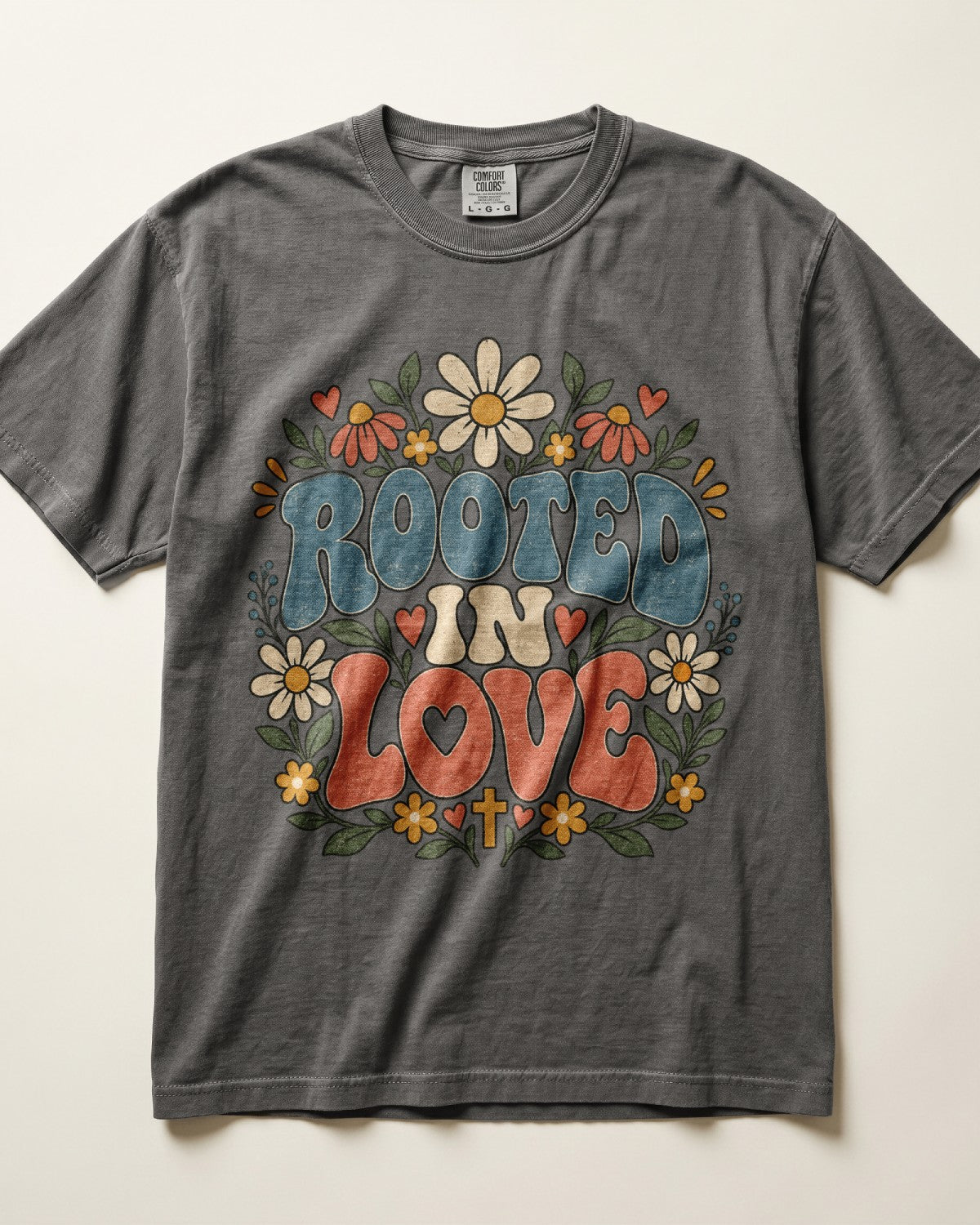 Rooted In Love Kindergarten Teacher Shirt