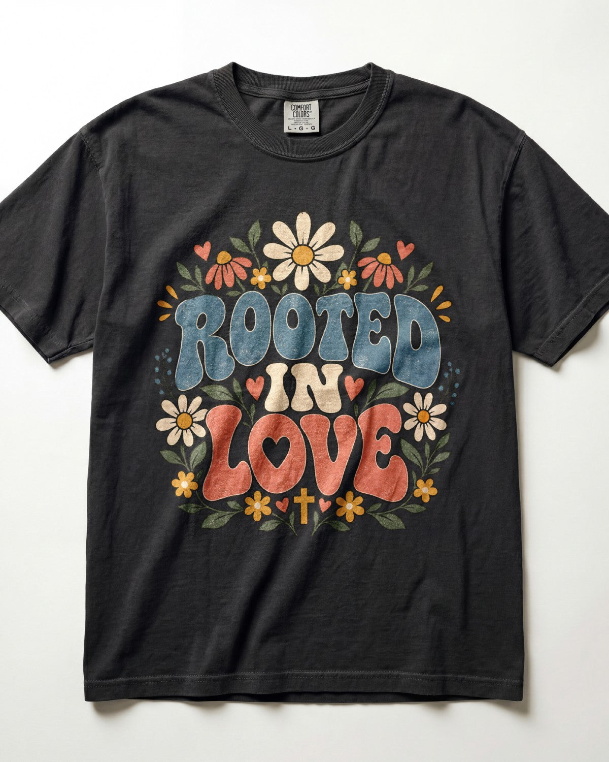 Rooted In Love Kindergarten Teacher Shirt