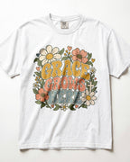 Grace Grows Here Kindergarten Teacher Shirt