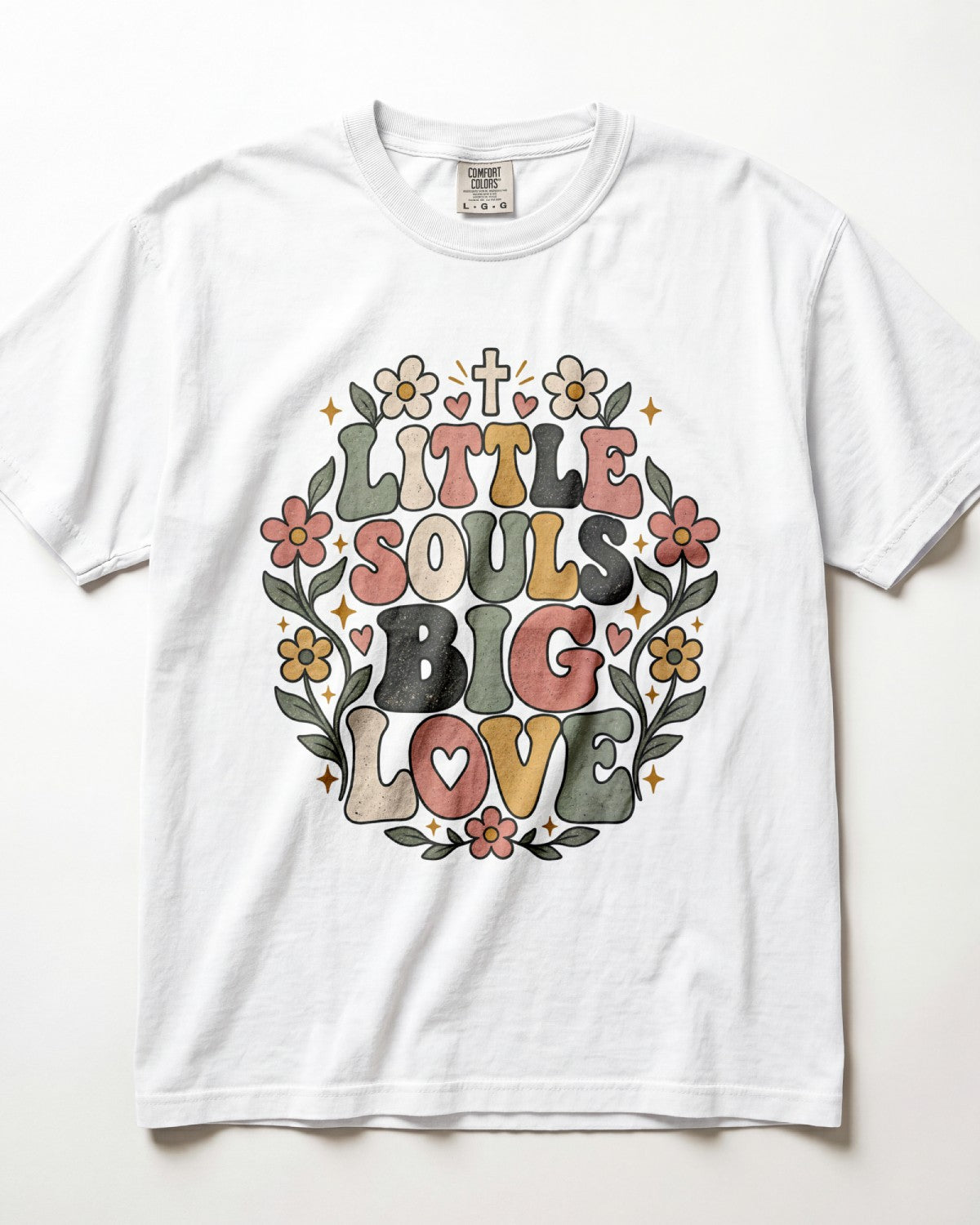 Little Souls Big Love Kindergarten Teacher Shirt