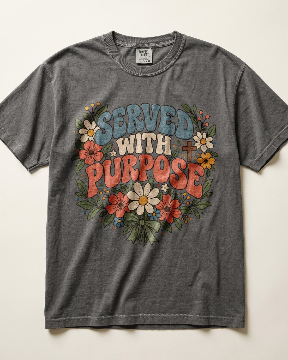Served With Purpose Kindergarten Teacher Shirt