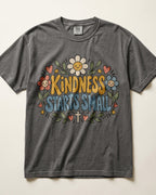 Kindness Starts Small Kindergarten Teacher Shirt