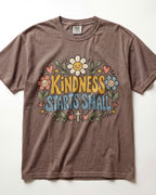 Kindness Starts Small Kindergarten Teacher Shirt