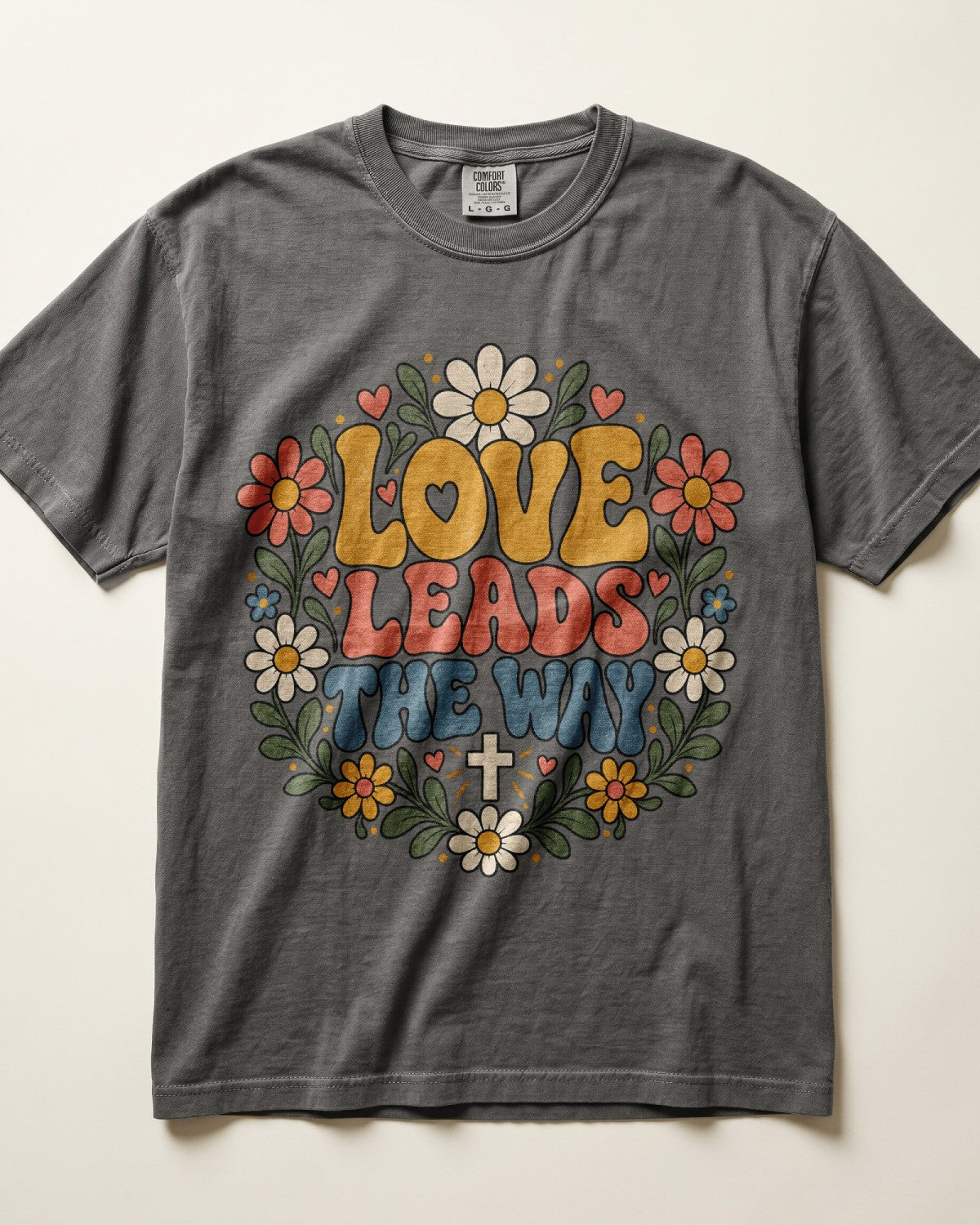Love Leads The Way Kindergarten Teacher Shirt