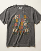 Kind Hearts Grow Here Kindergarten Teacher Shirt