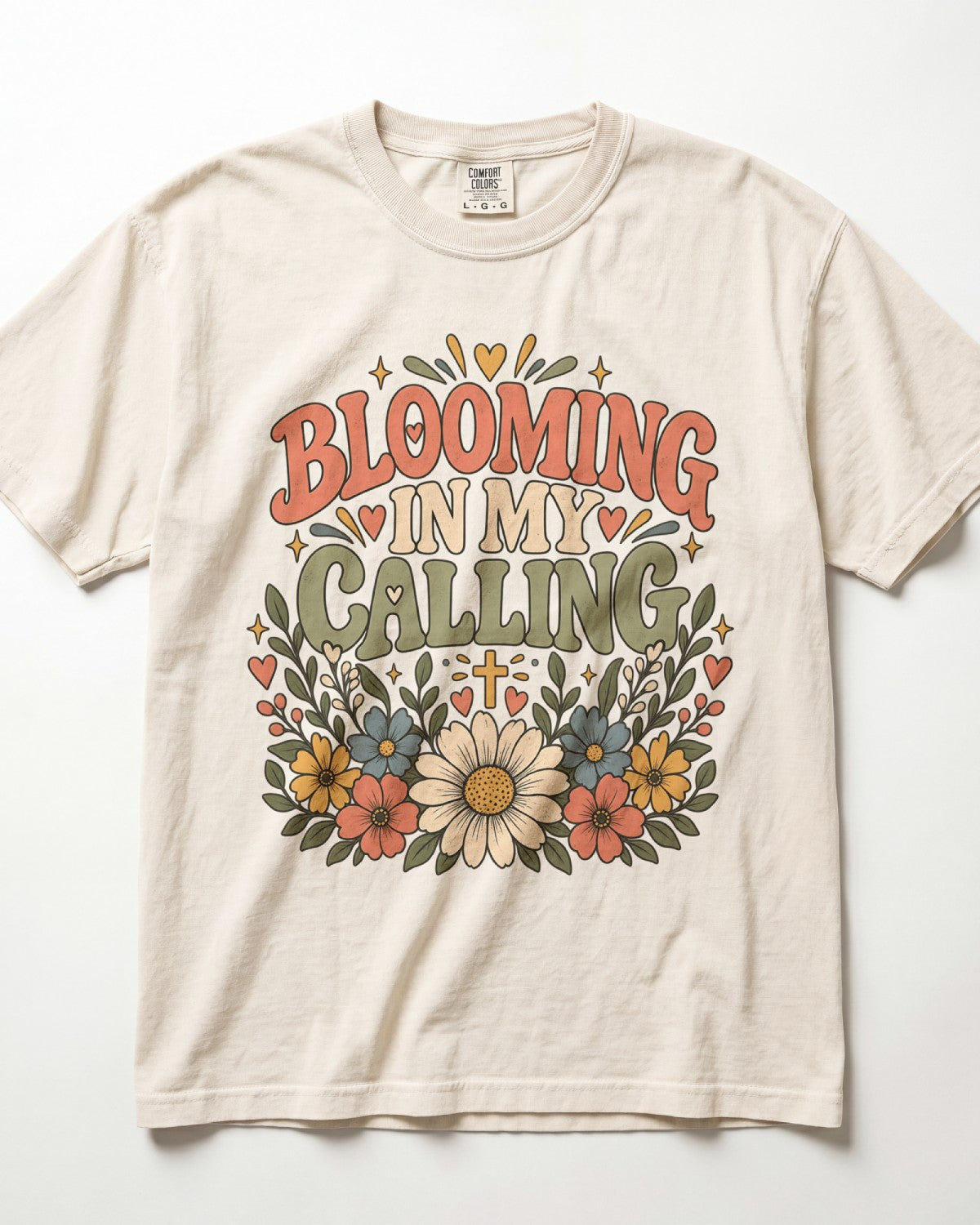 Blooming In My Calling Kindergarten Teacher Shirt