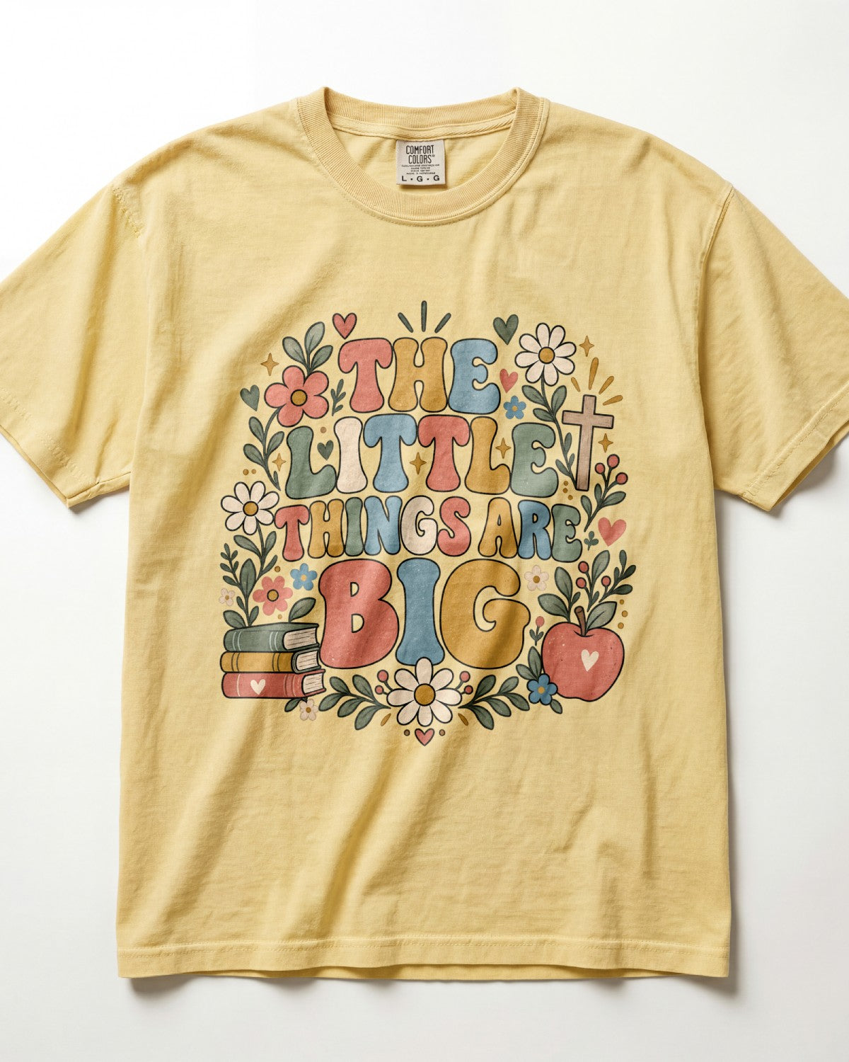 The Little Things Are Big Kindergarten Teacher Shirt