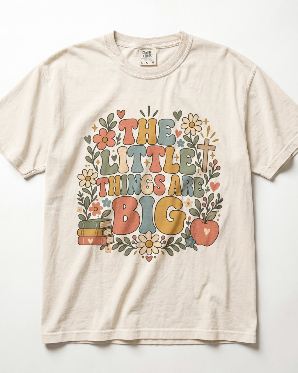 The Little Things Are Big Kindergarten Teacher Shirt
