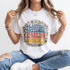 Planting Patience, Sparking Wonder Kindergarten Teacher Shirt