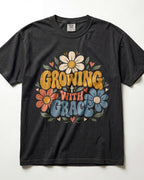 Growing With Grace Kindergarten Teacher Shirt