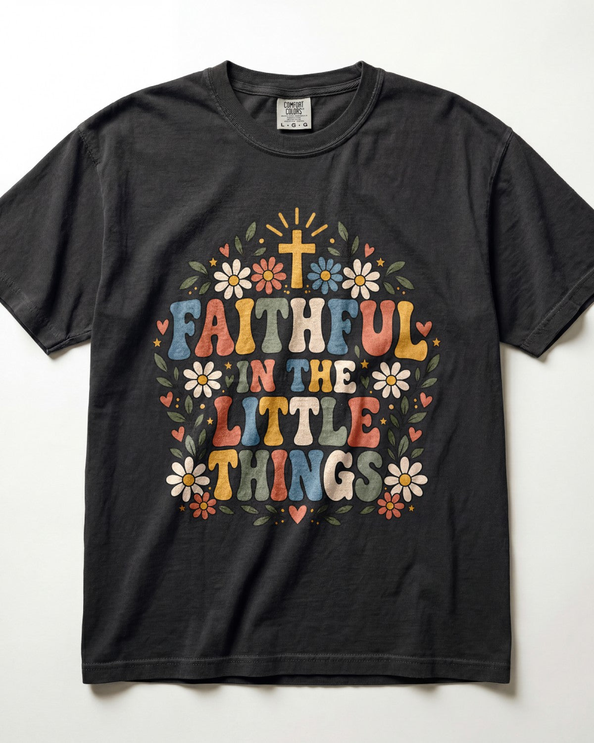 Faithful In The Little Things Kindergarten Teacher Shirt