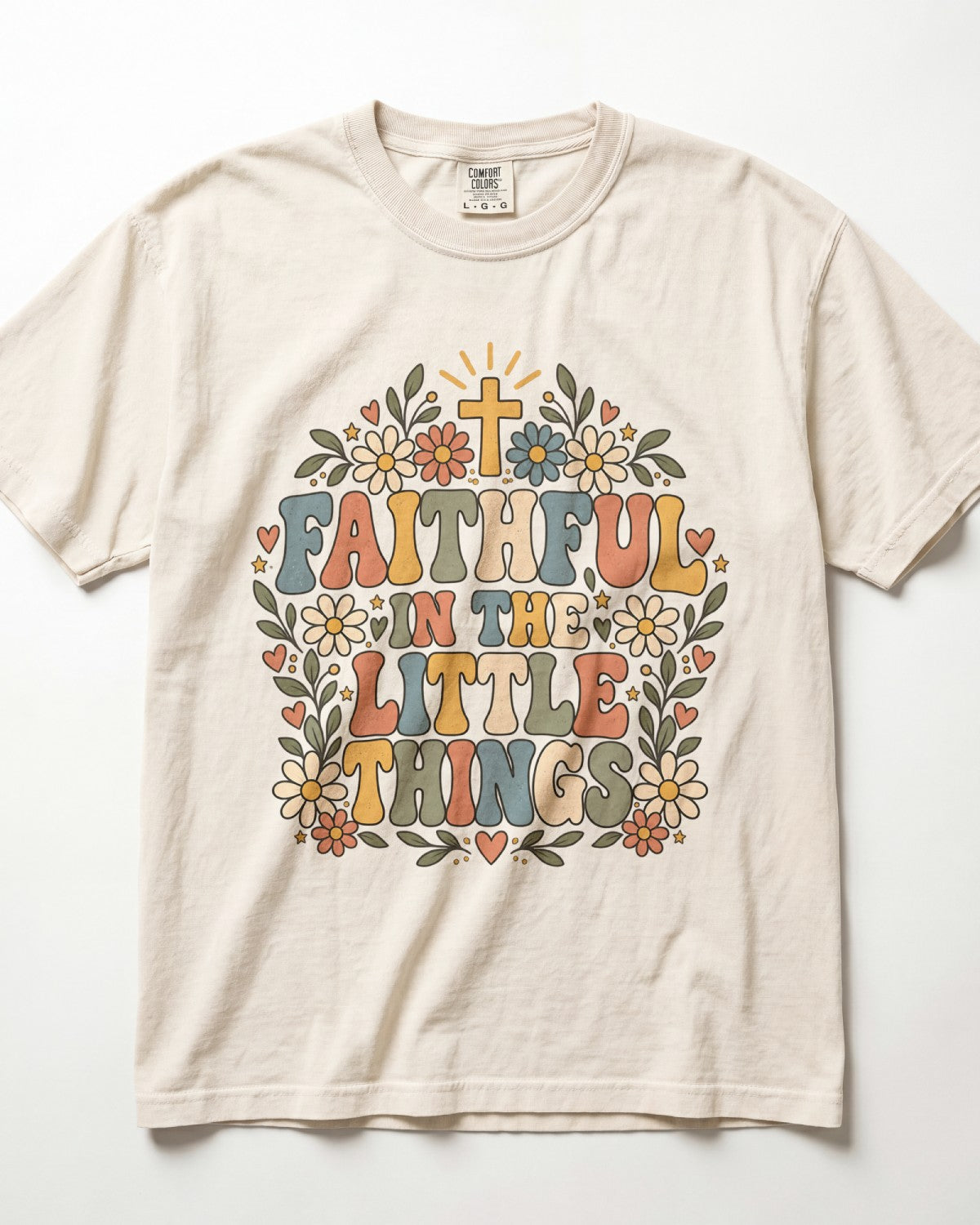 Faithful In The Little Things Kindergarten Teacher Shirt