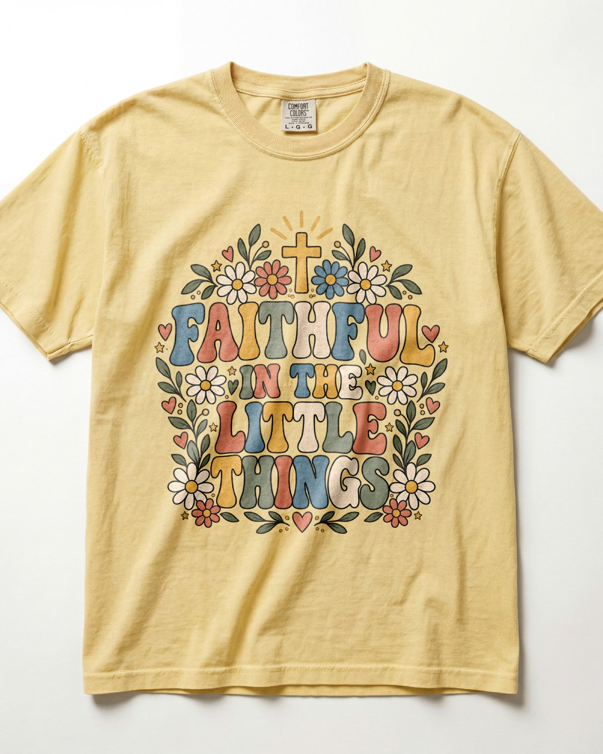 Faithful In The Little Things Kindergarten Teacher Shirt